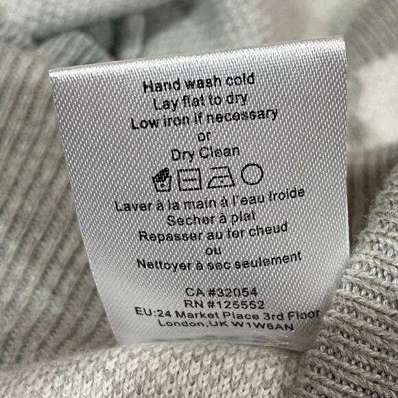 NWOT Anthro Dolan Left Coast Collection Trudy Knit Short - Gray/White - Medium - Picture 13 of 15